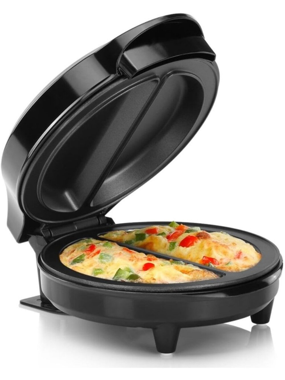 Stainless Steel Omelet & Frittata Maker - Non-Stick, Easy Clean, Compact, 2